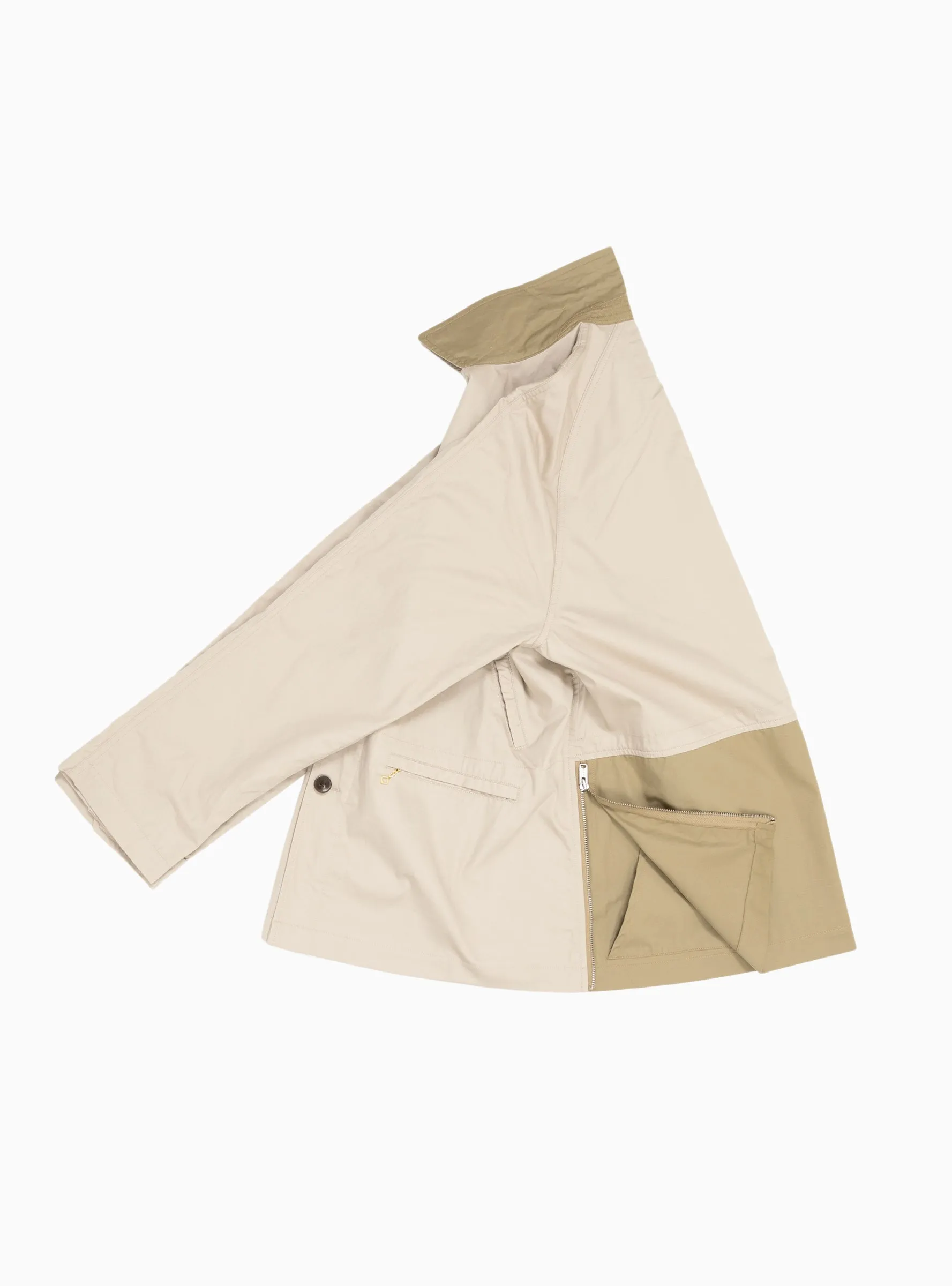 Tan Angler Jacket: Enhanced Comfort and Durability