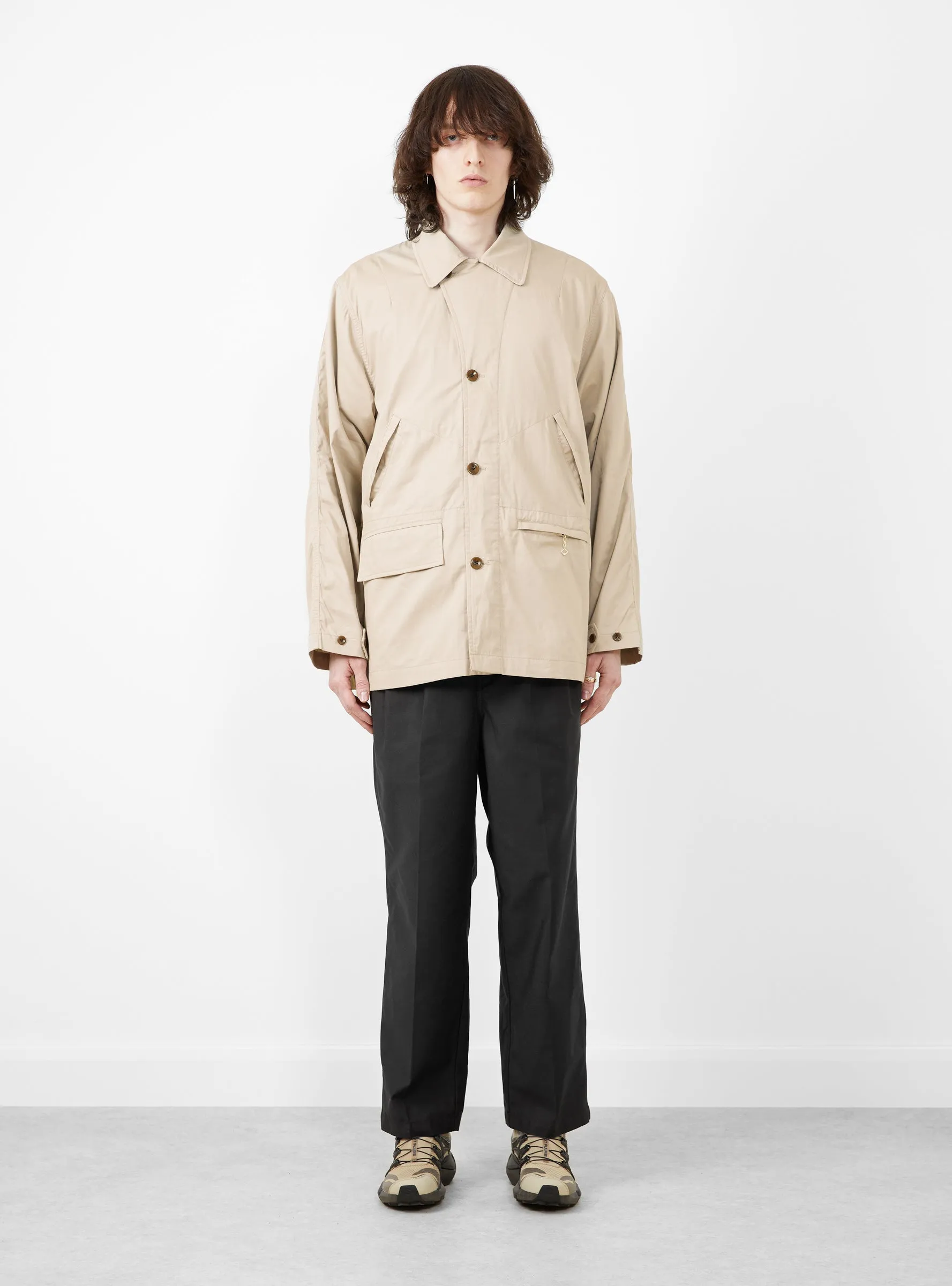 Tan Angler Jacket: Enhanced Comfort and Durability
