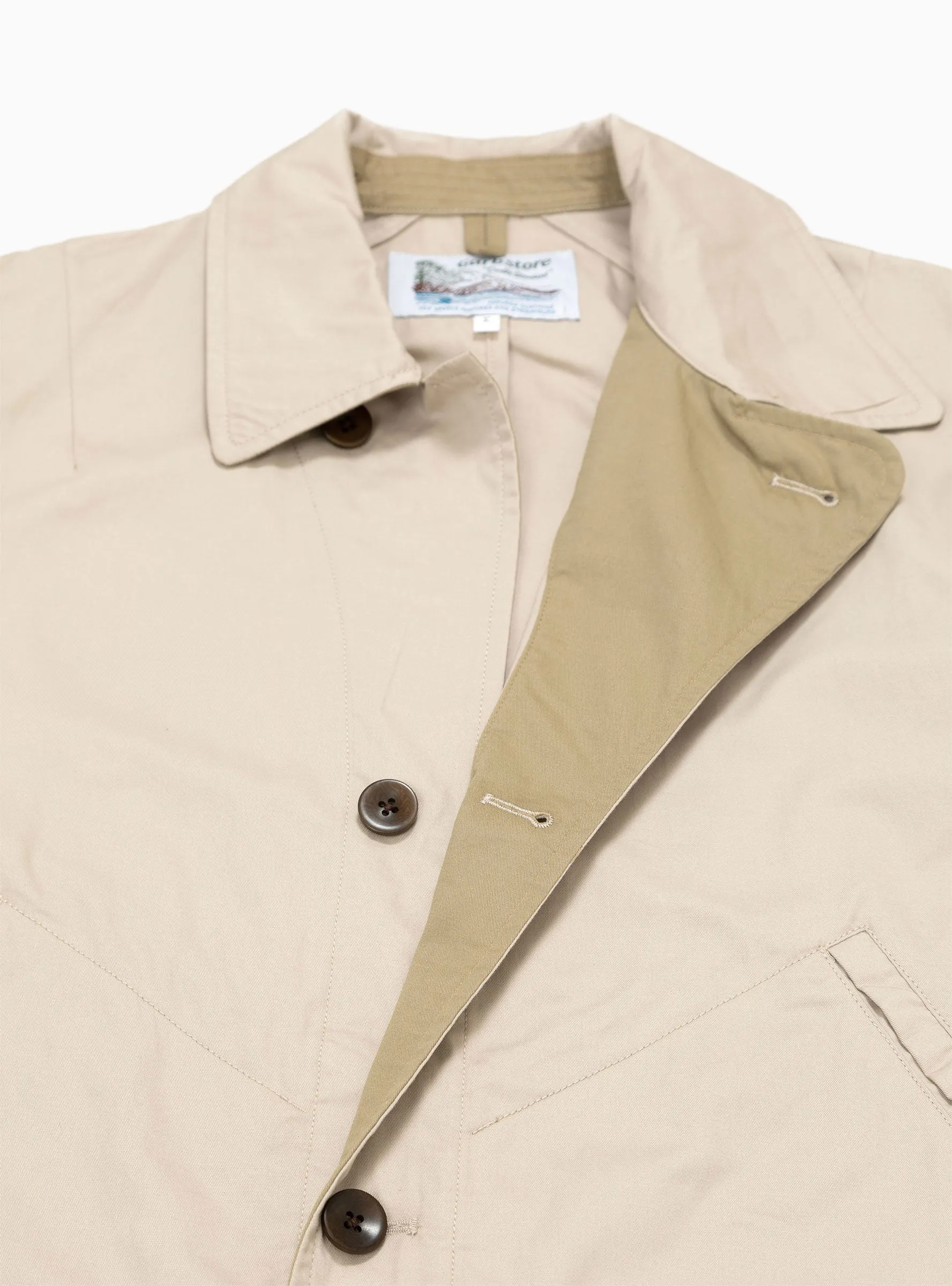 Tan Angler Jacket: Enhanced Comfort and Durability