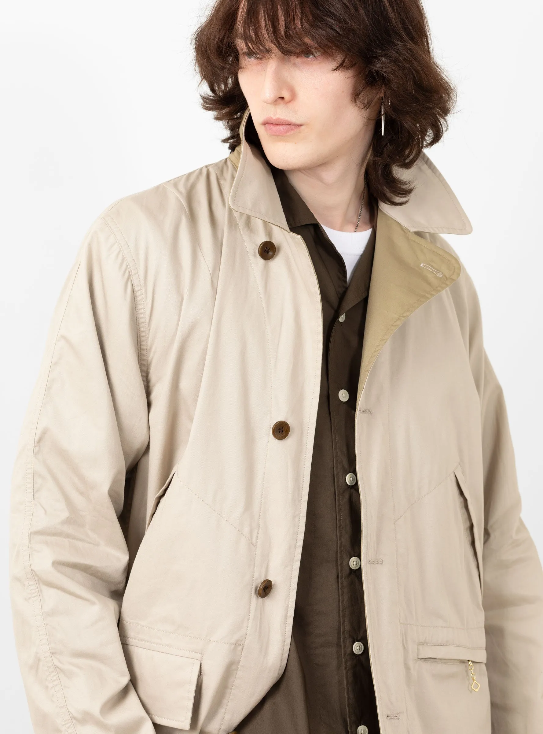 Tan Angler Jacket: Enhanced Comfort and Durability