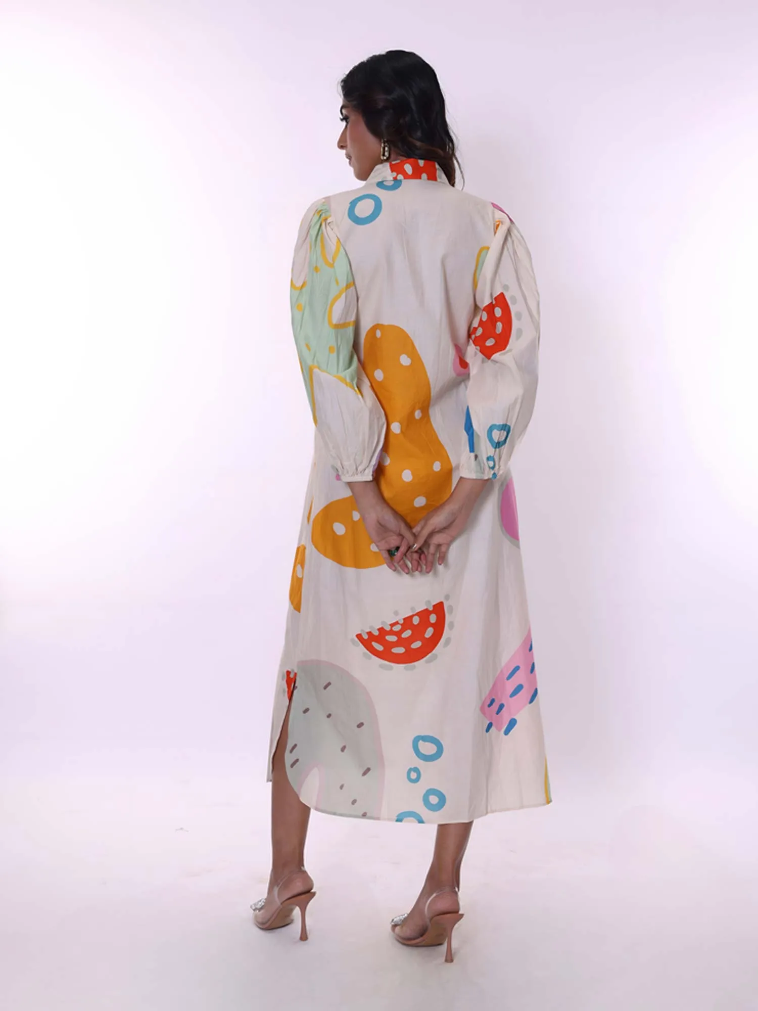 Daydream Printed Shirt Dress