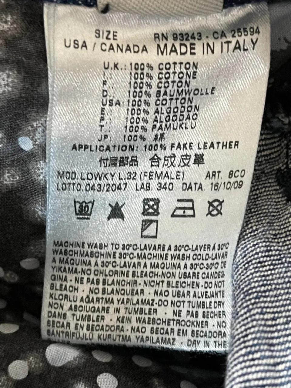 DIESEL women lowky 08CO pants