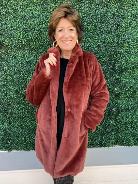 Premium Quality Long Faux Fur Winter Coat