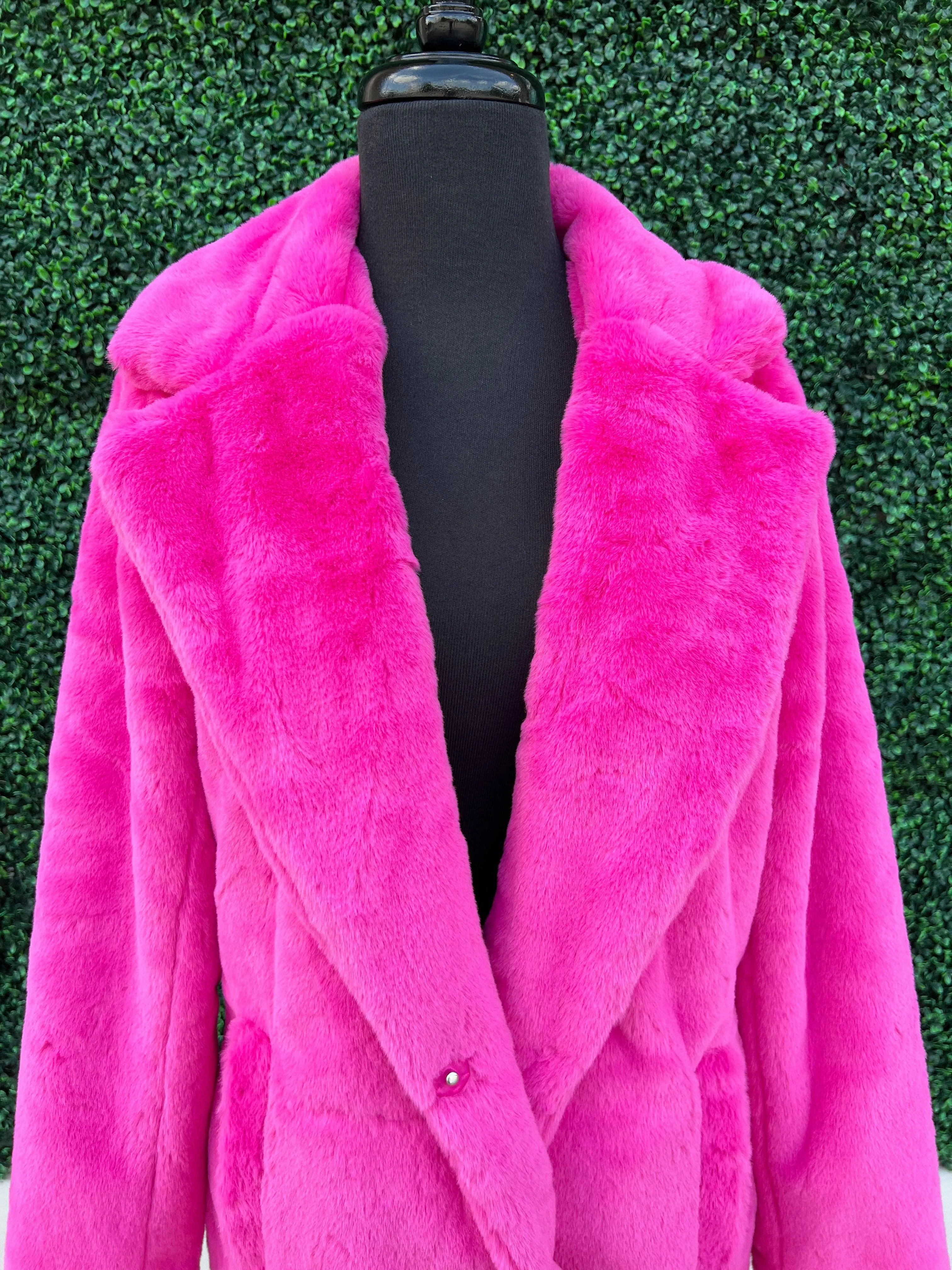 Premium Quality Long Faux Fur Winter Coat