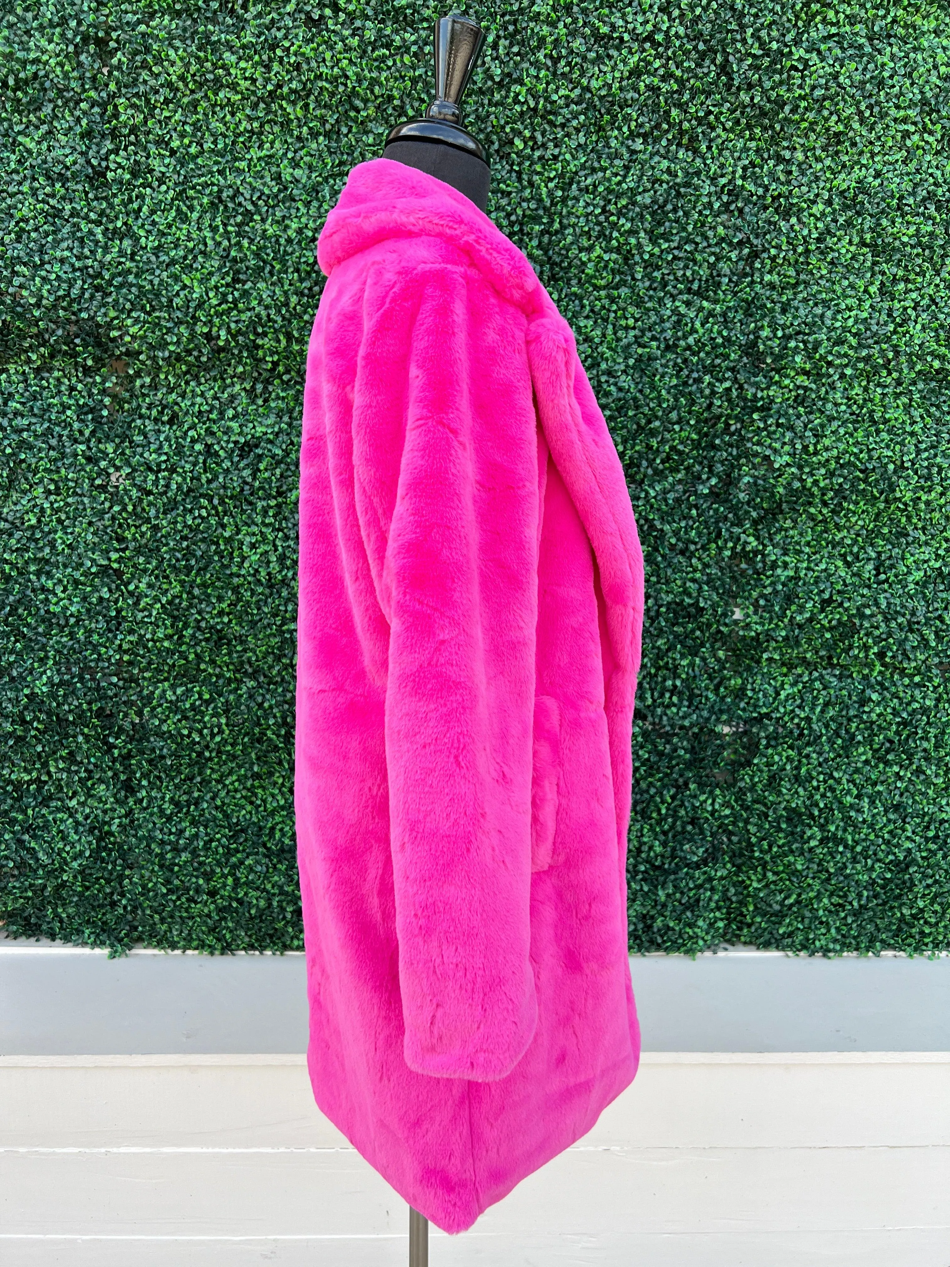 Premium Quality Long Faux Fur Winter Coat