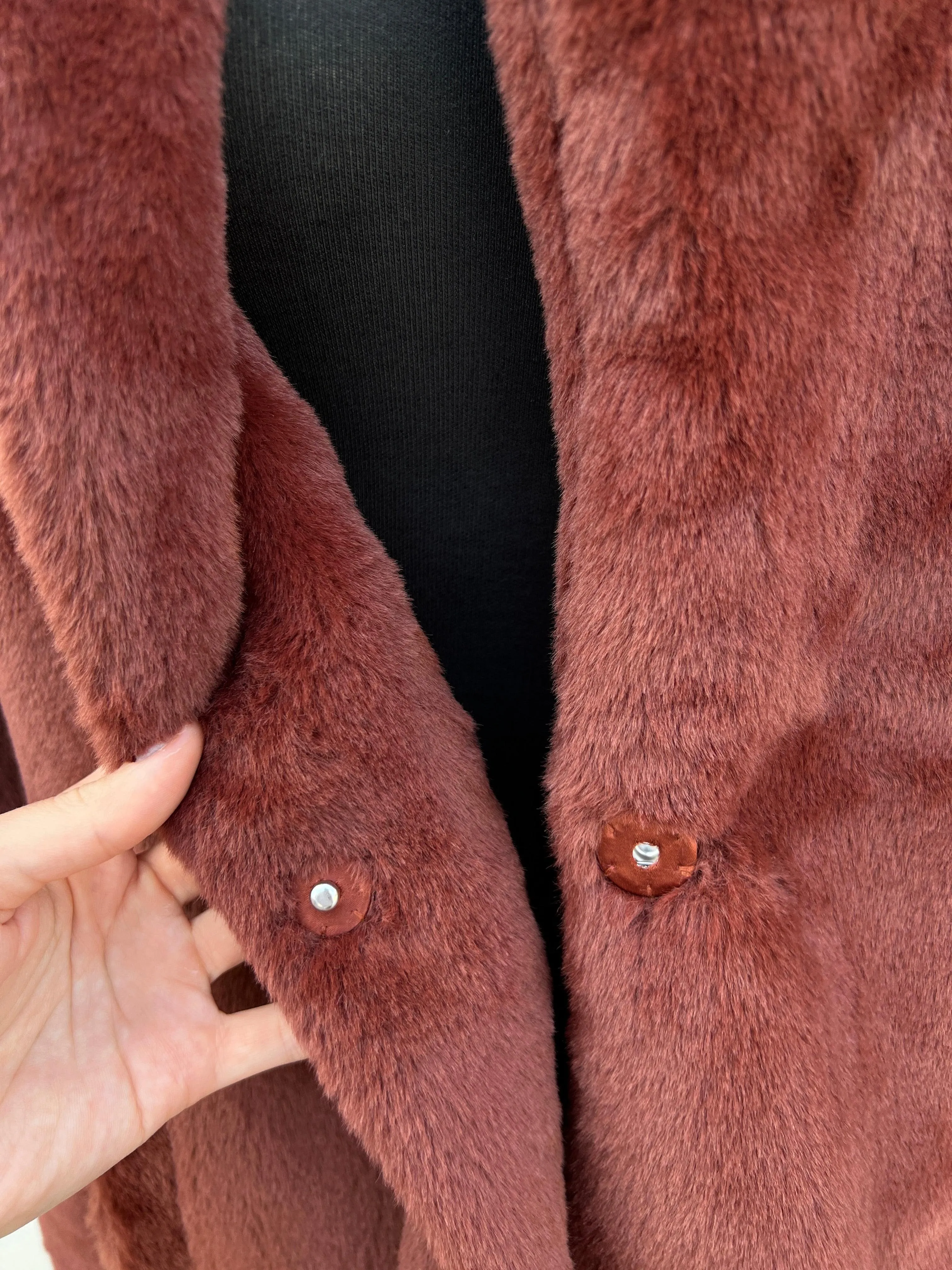 Premium Quality Long Faux Fur Winter Coat