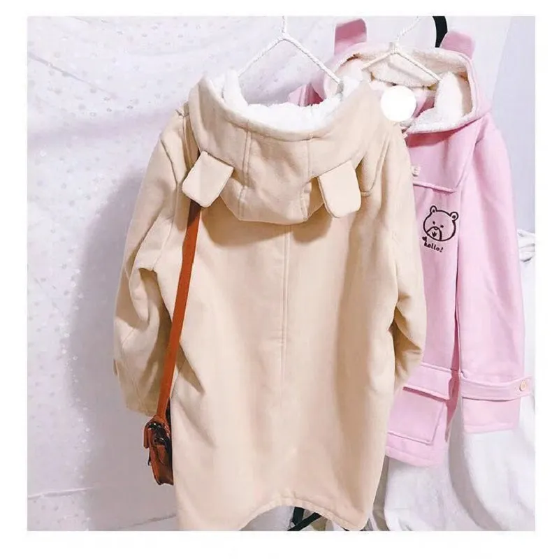 Lovely Japanese Horn Button Coat - By24991