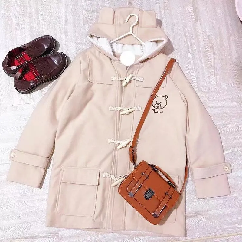 Lovely Japanese Horn Button Coat - By24991