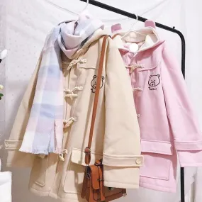 Lovely Japanese Horn Button Coat - By24991
