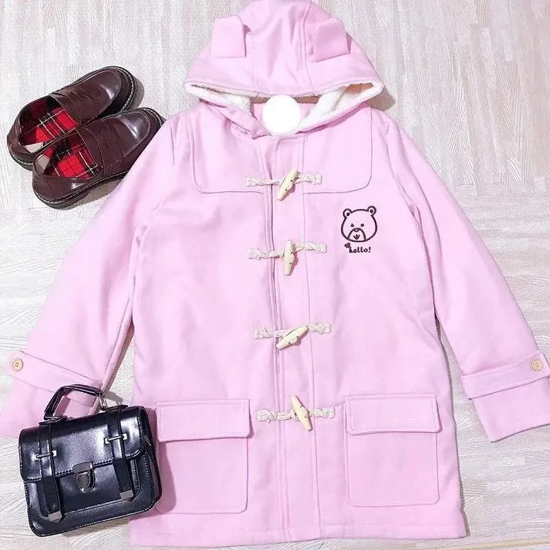 Lovely Japanese Horn Button Coat - By24991