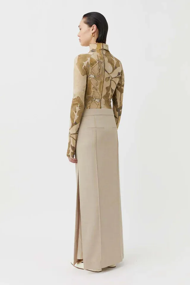 Khya Turtleneck Top Print