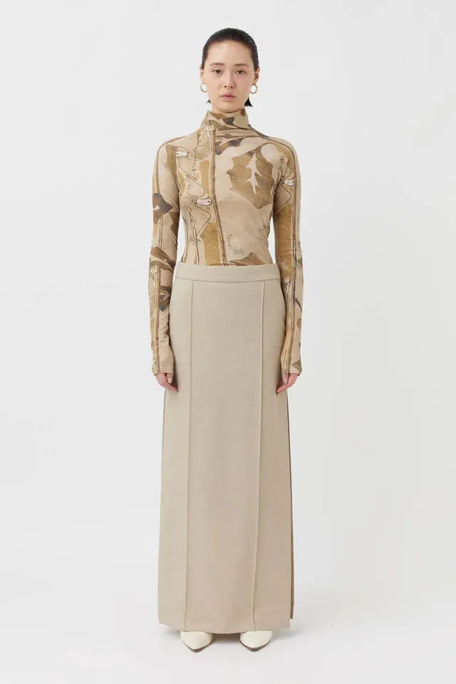 Khya Turtleneck Top Print