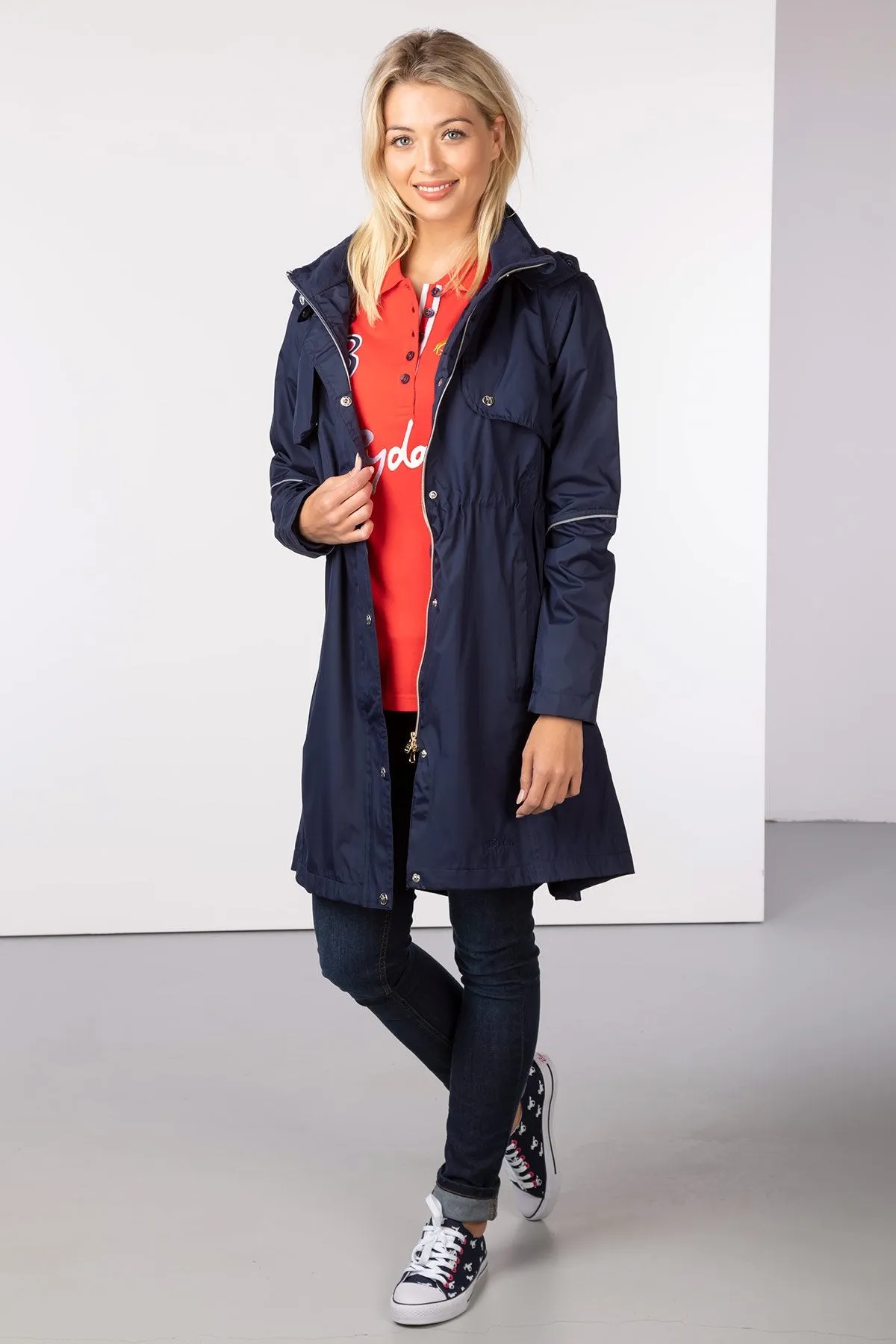 Womens Emley 3/4 Length Riding Coat