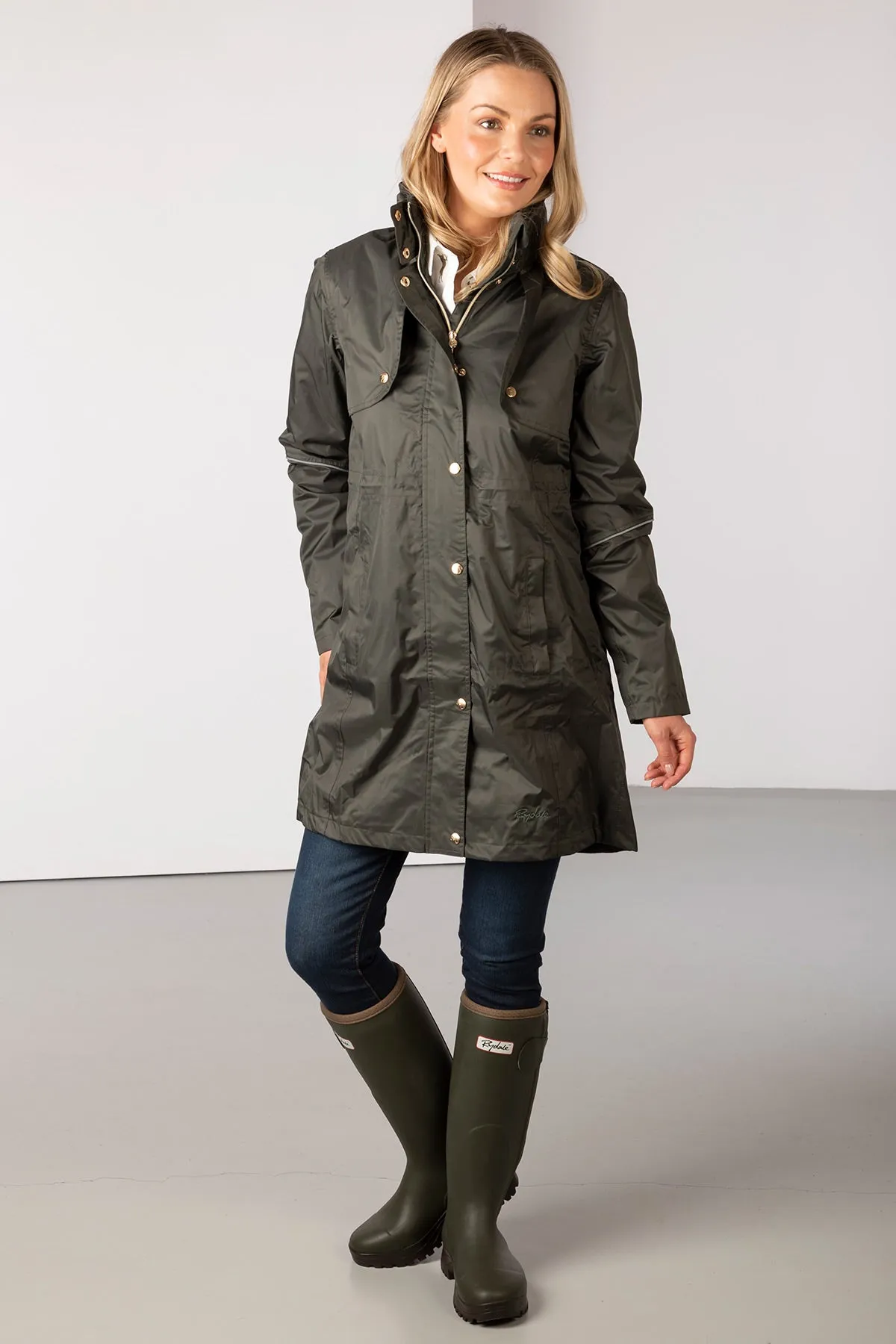 Womens Emley 3/4 Length Riding Coat