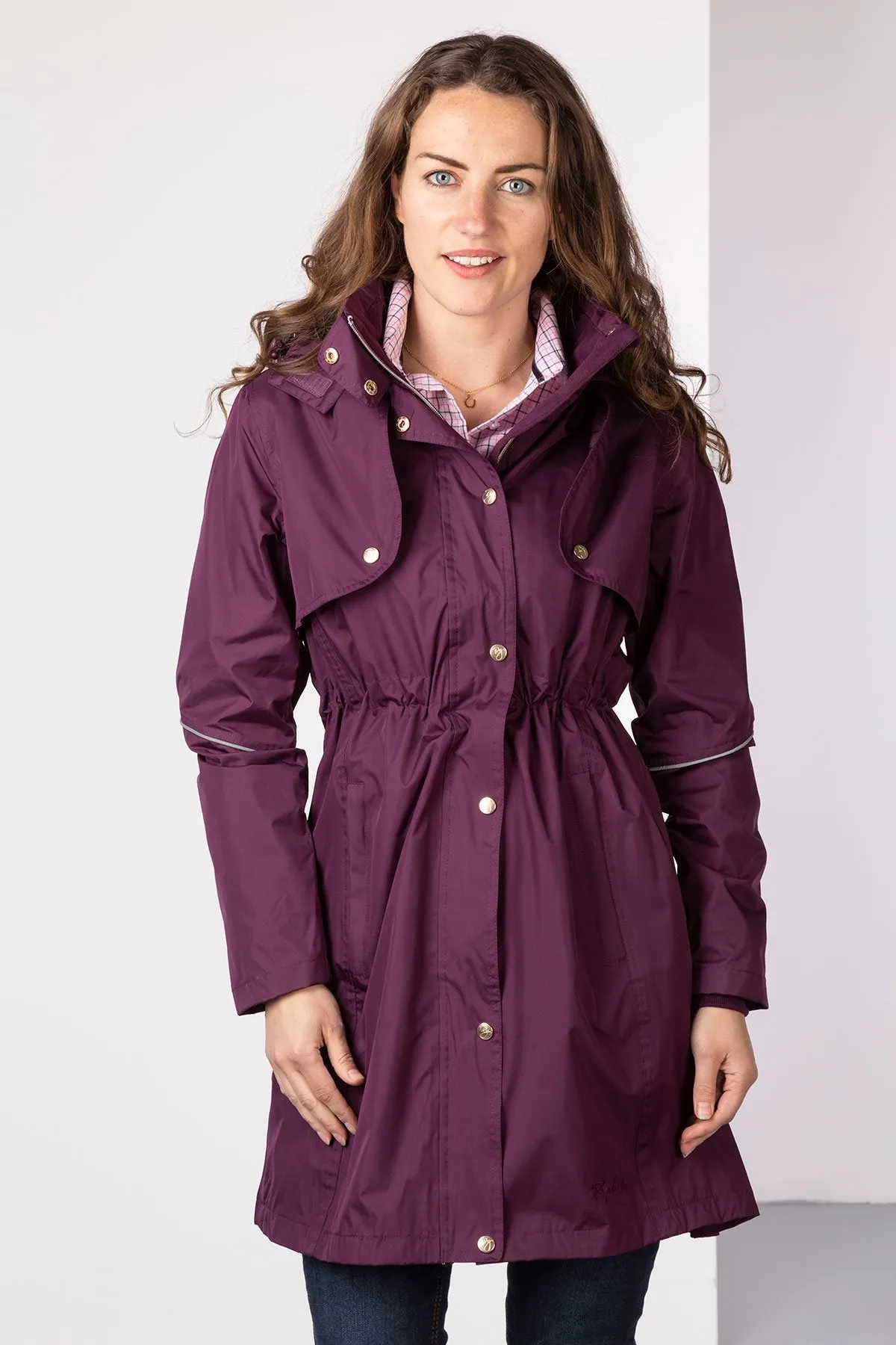 Womens Emley 3/4 Length Riding Coat
