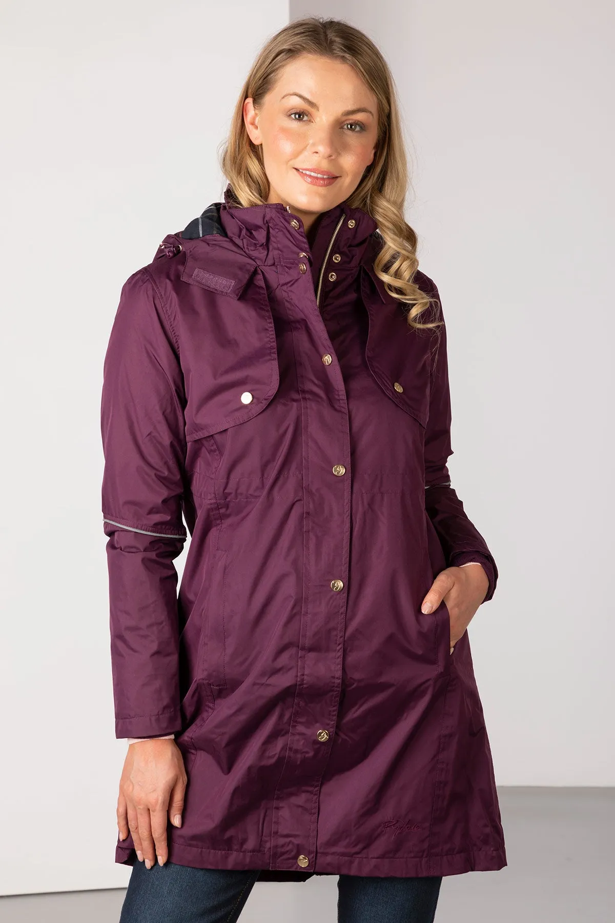 Womens Emley 3/4 Length Riding Coat