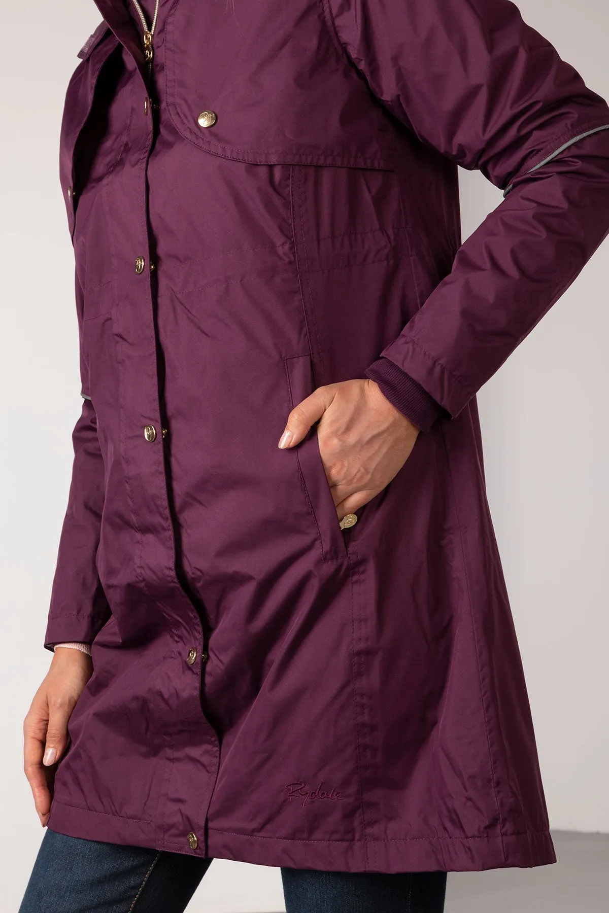 Womens Emley 3/4 Length Riding Coat
