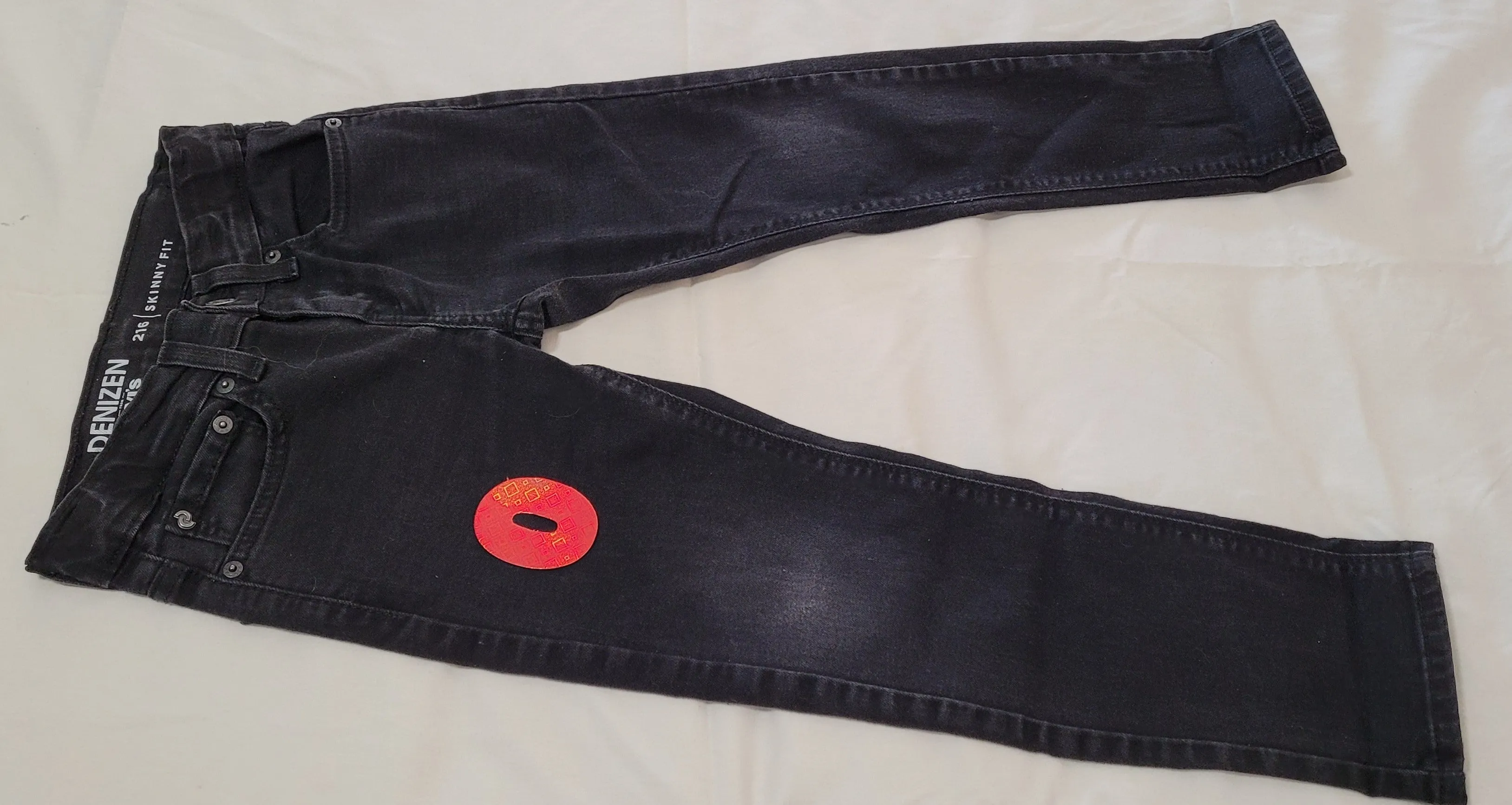 Levi's Black Denizen 216 Skinny Jeans