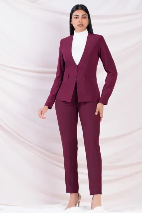 Elegant Maroon Blazer for Men/Women