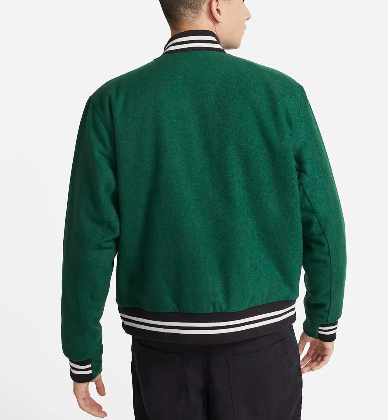 Stylish Nike Varsity Jacket for Men and Women – Classic Athletic Outerwear with Embroidered Logo