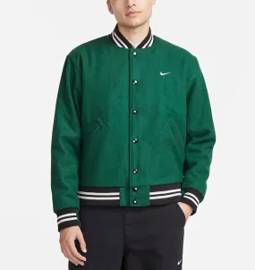 Stylish Nike Varsity Jacket for Men and Women – Classic Athletic Outerwear with Embroidered Logo