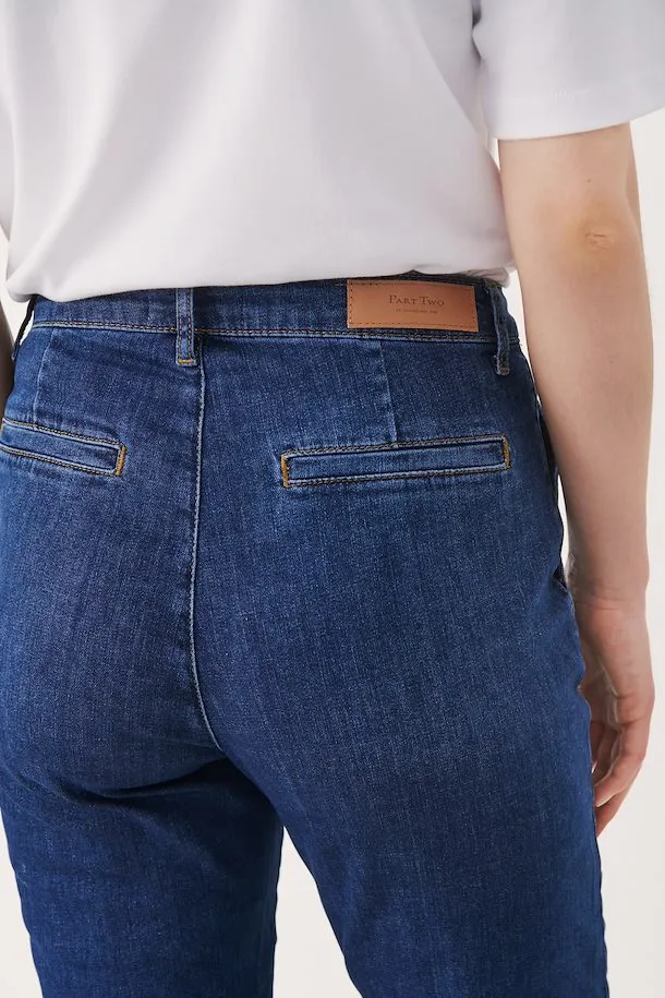 PART TWO ELINBORG JEANS IN DARK DENIM