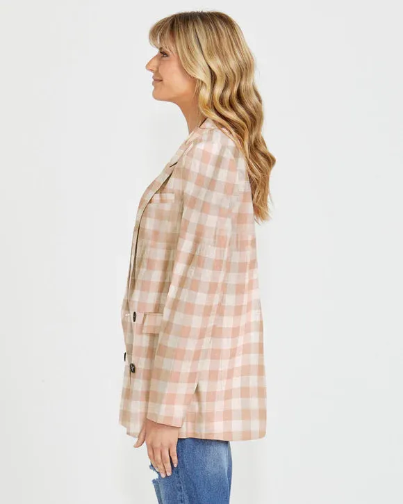 Pippa Blazer - Mocha