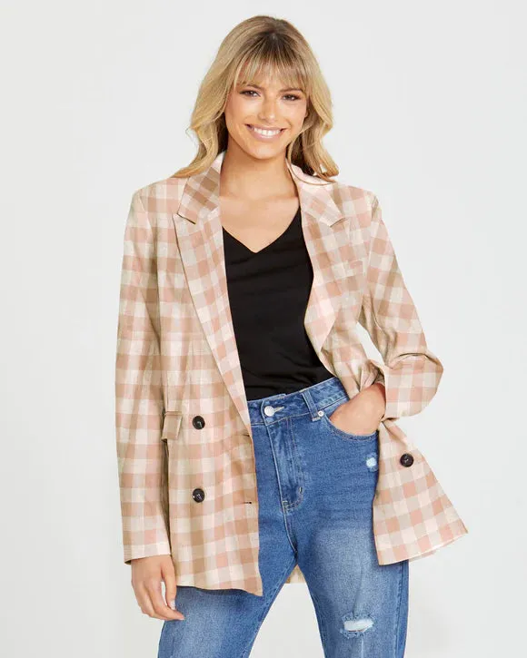 Pippa Blazer - Mocha