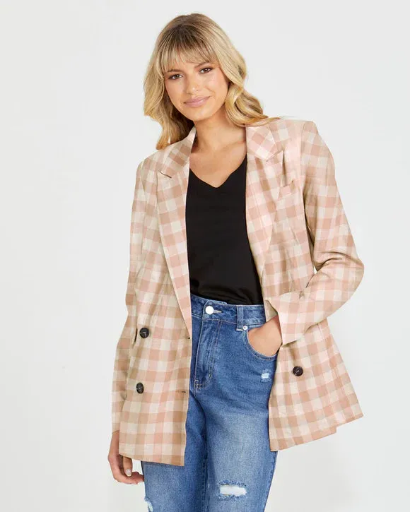 Pippa Blazer - Mocha