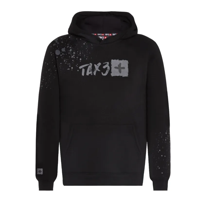 Premium Triple Black Splash Tracksuit - Comfortable and Trendy