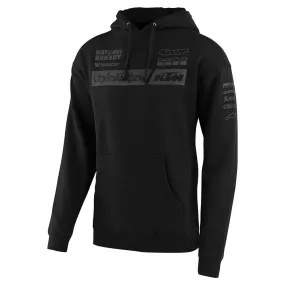 Black TLD KTM Team Pullover - Mens Warm Fleece Sweatshirt