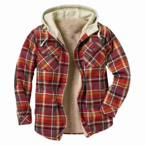 West Louis Fleece Warm Elbow Patch Cowboy Jacket